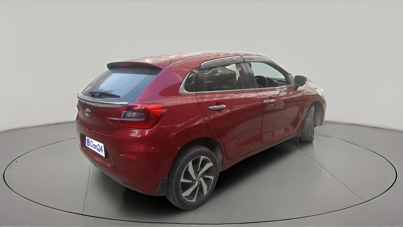 2022 Toyota Glanza V AMT, Petrol, Automatic, 74,059 km, exterior