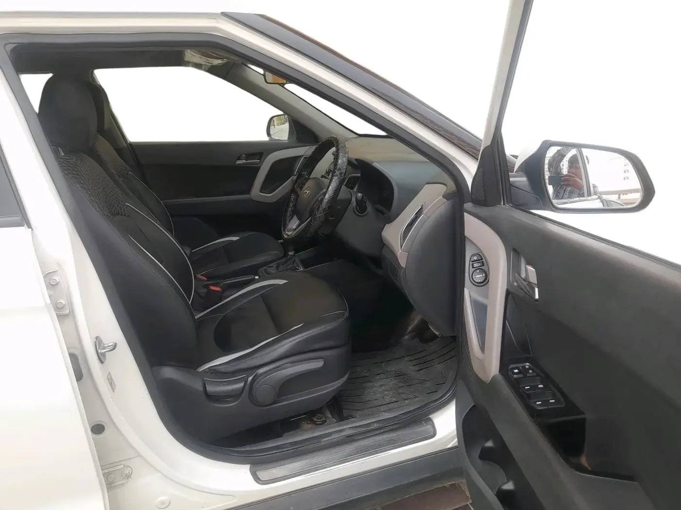 2017 Hyundai Creta SX PLUS AT 1.6 DIESEL, Diesel, Automatic, 81,034 km, interior