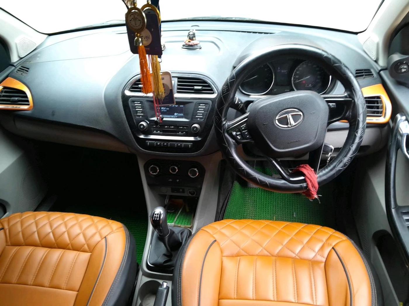 2018 Tata Tiago XZ PETROL, CNG, Manual, 76,337 km, interior