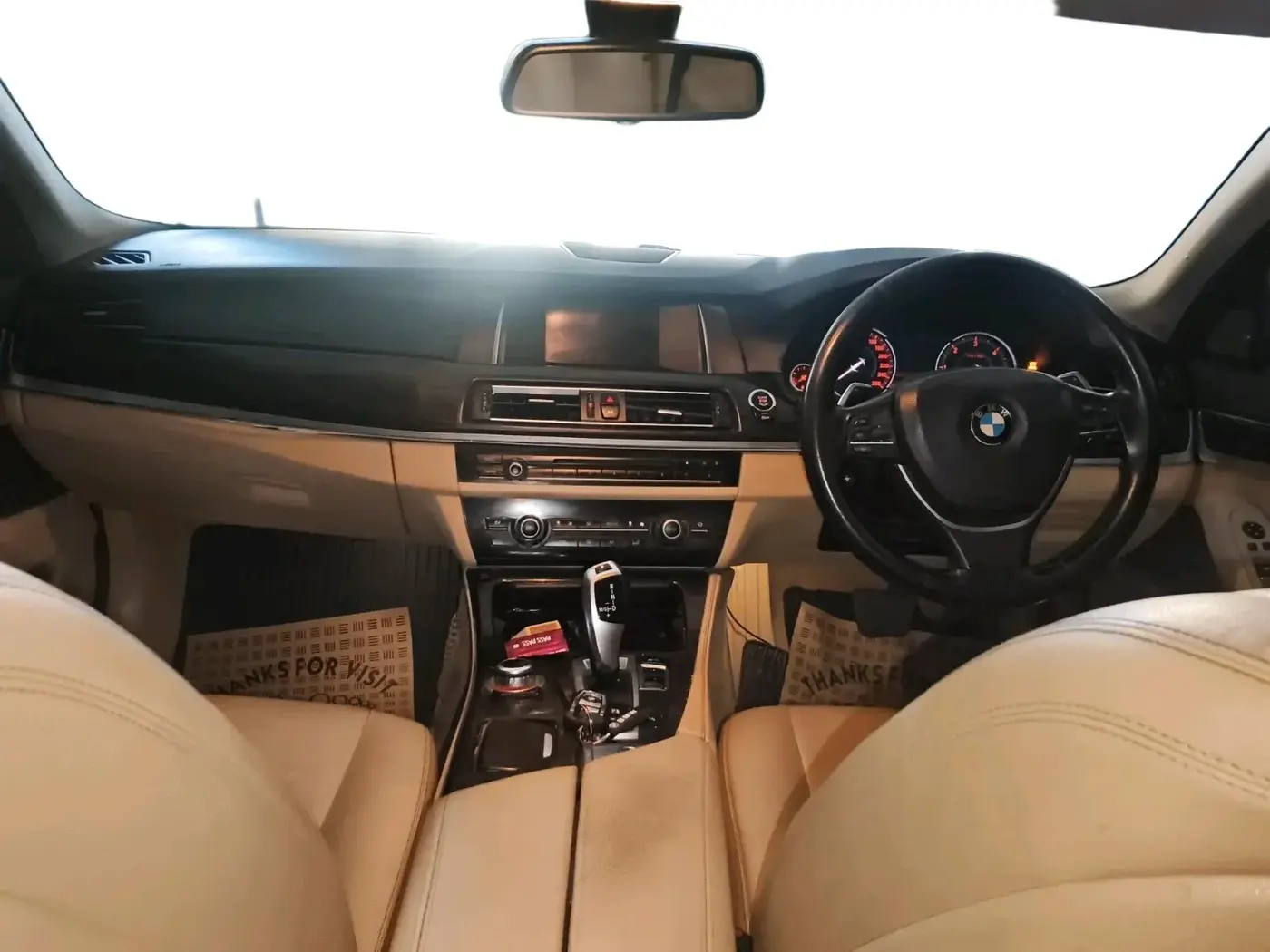 2015 BMW 5 Series 520D LUXURY LINE, Diesel, Automatic, 1,51,323 km, interior