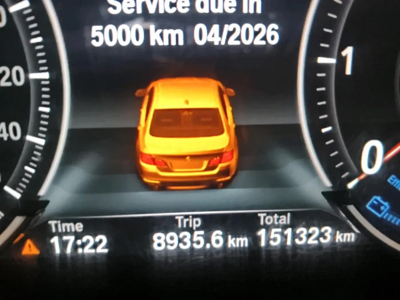 2015 BMW 5 Series 520D LUXURY LINE, Diesel, Automatic, 1,51,323 km, interior