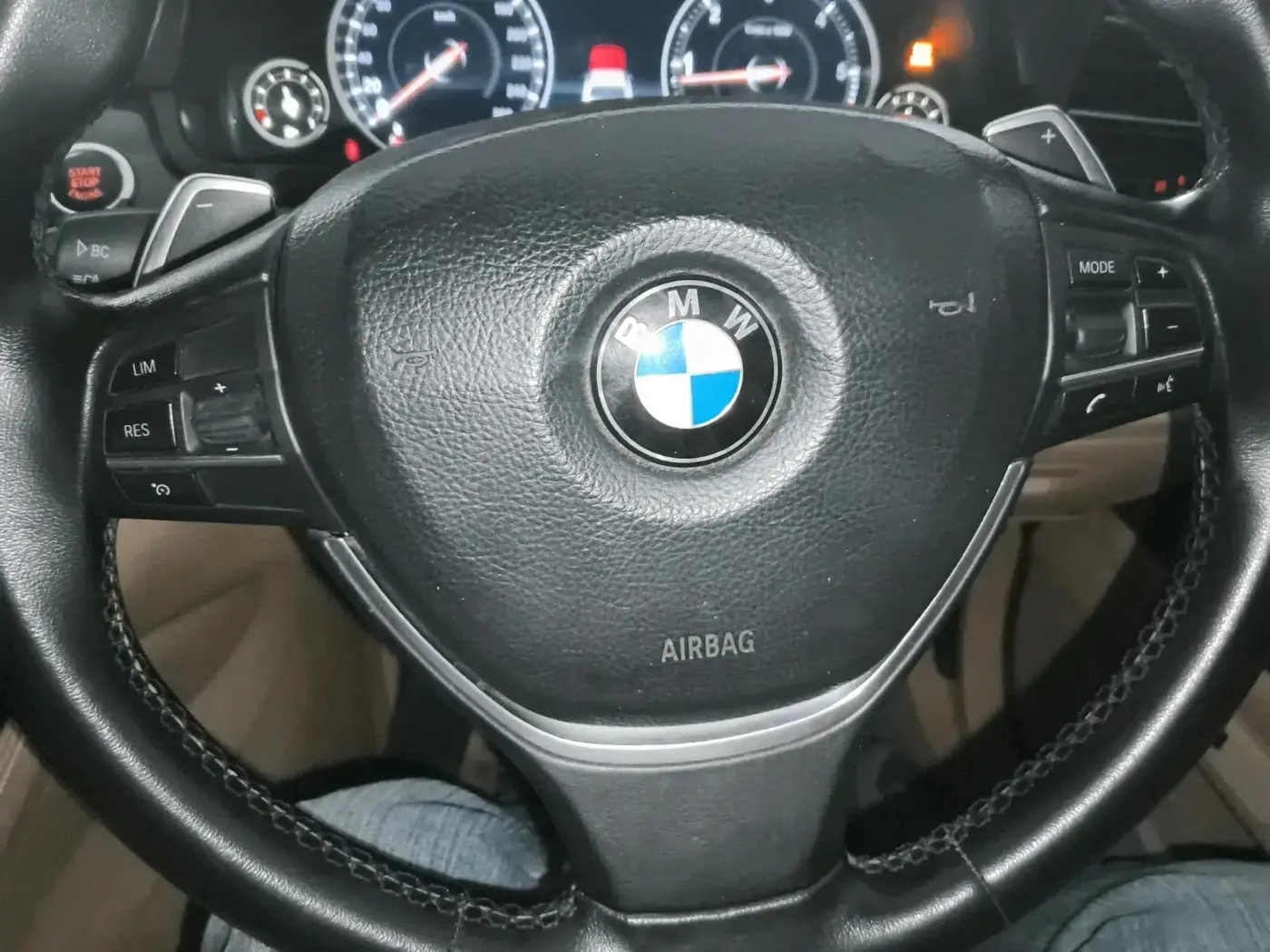 2015 BMW 5 Series 520D LUXURY LINE, Diesel, Automatic, 1,51,323 km, interior