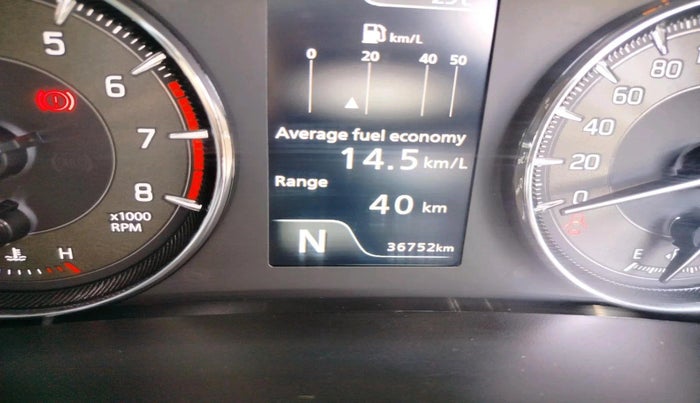 2022 Maruti Baleno ALPHA 1.2 AGS, Petrol, Automatic, 36,752 km, interior