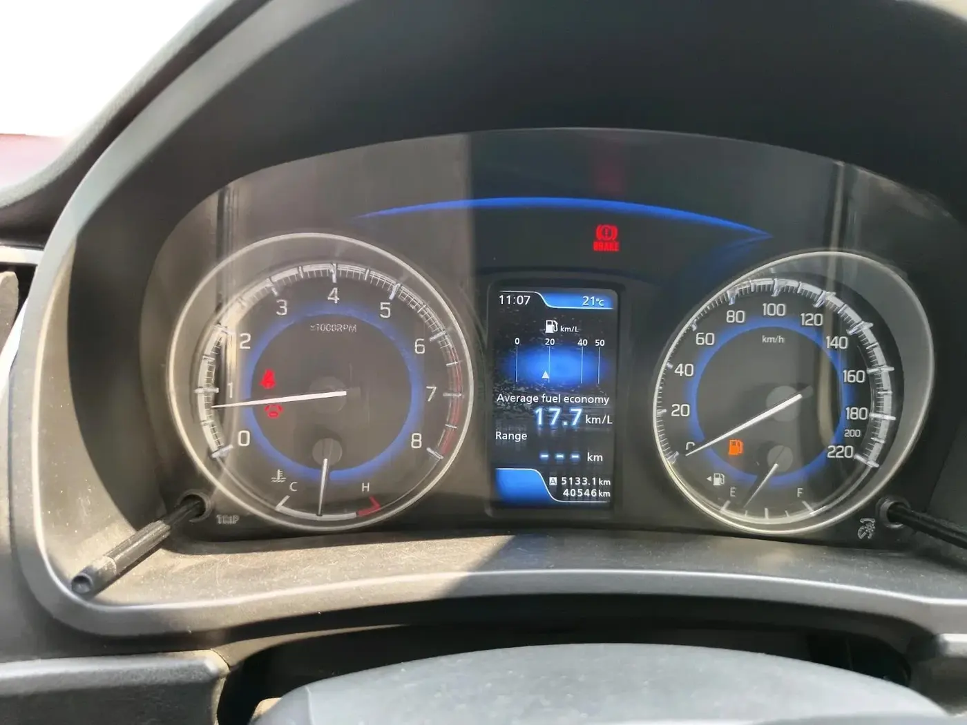 2017 Maruti Baleno ZETA PETROL 1.2, Petrol, Manual, 40,546 km, interior
