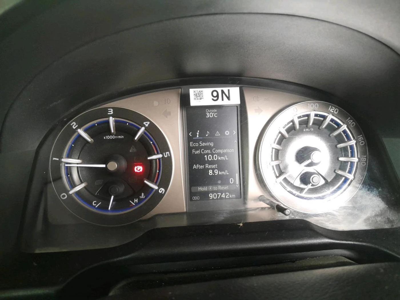 2022 Toyota Innova Crysta 2.4 VX 7 STR, Diesel, Manual, 90,742 km, interior