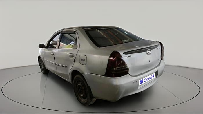 2012 Toyota Etios G, CNG, Manual, 1,09,260 km, exterior