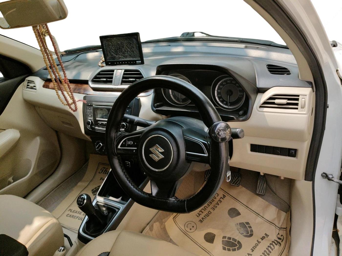 2017 Maruti Dzire VXI, Petrol, Manual, 77,438 km, interior