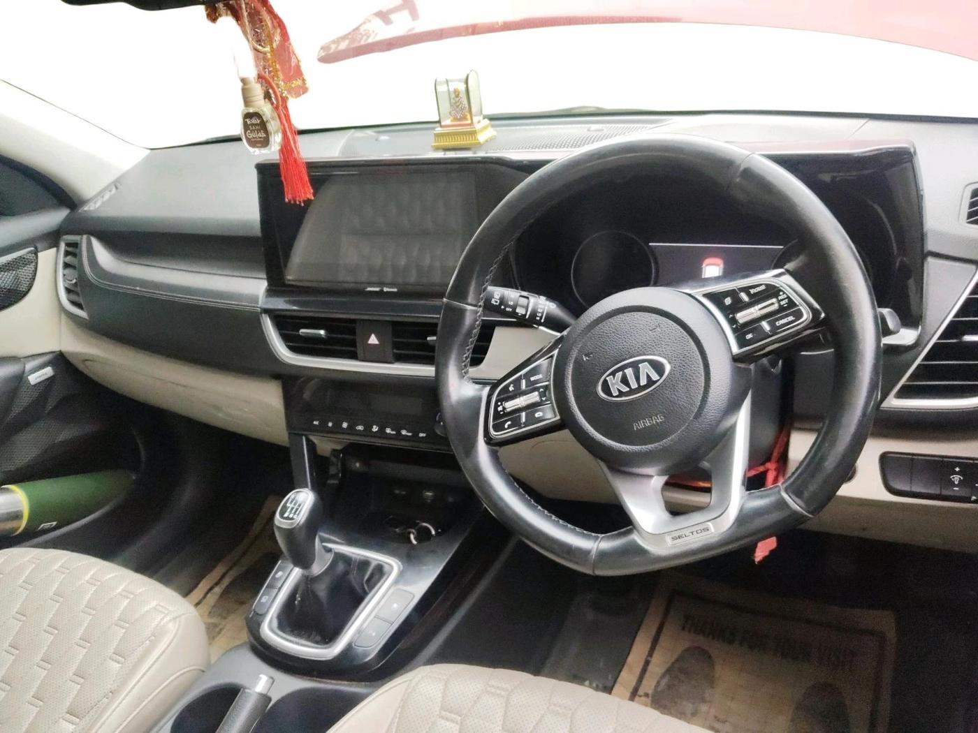 2019 KIA SELTOS HTX PLUS 1.5 DIESEL, Diesel, Manual, 3,12,723 km, interior