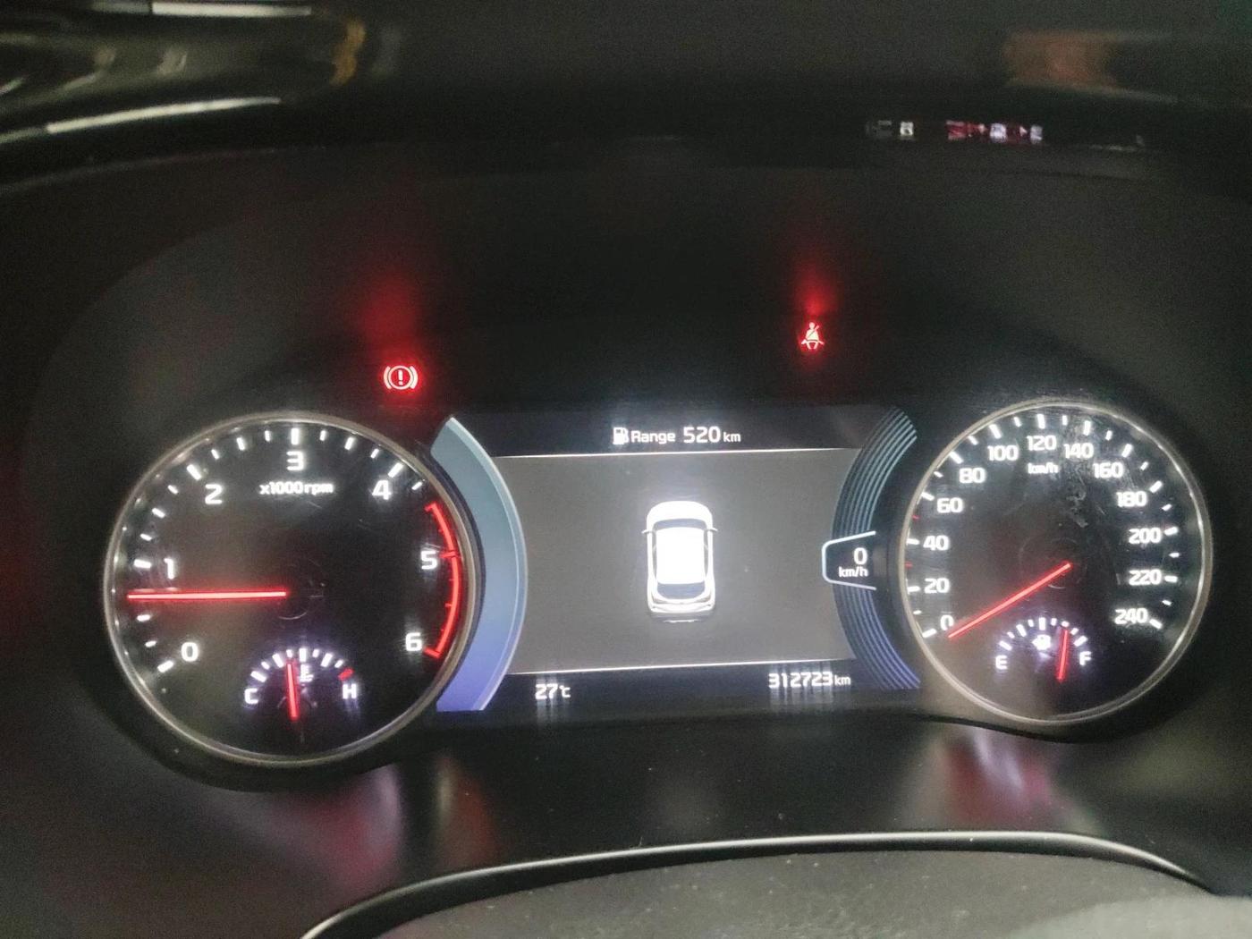 2019 KIA SELTOS HTX PLUS 1.5 DIESEL, Diesel, Manual, 3,12,723 km, interior