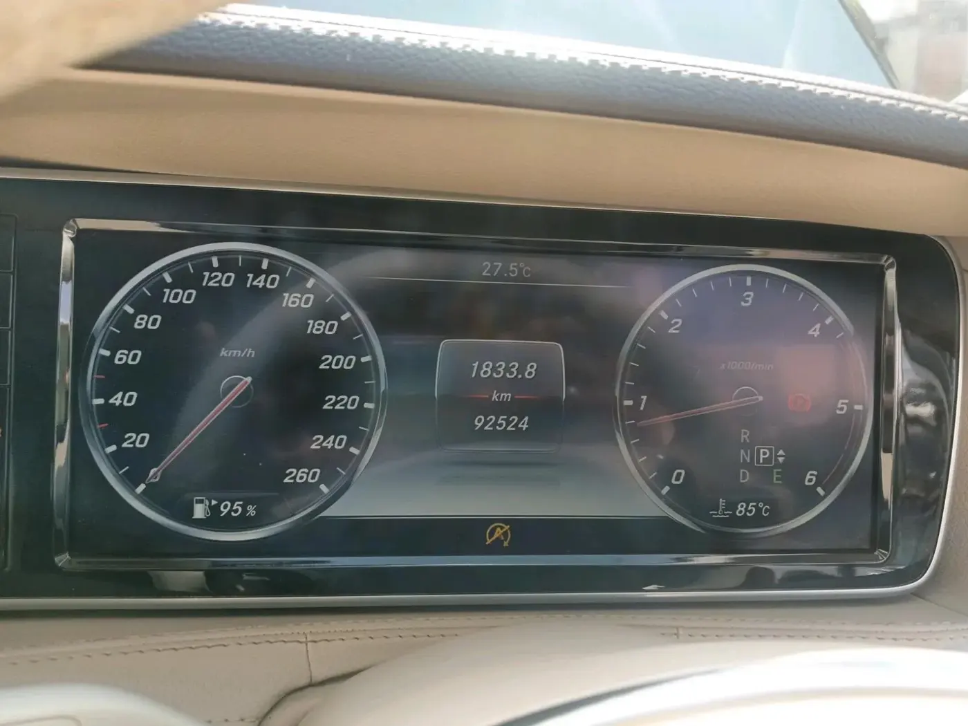 2016 Mercedes Benz S Class S350 CDI, Diesel, Automatic, 92,524 km, interior