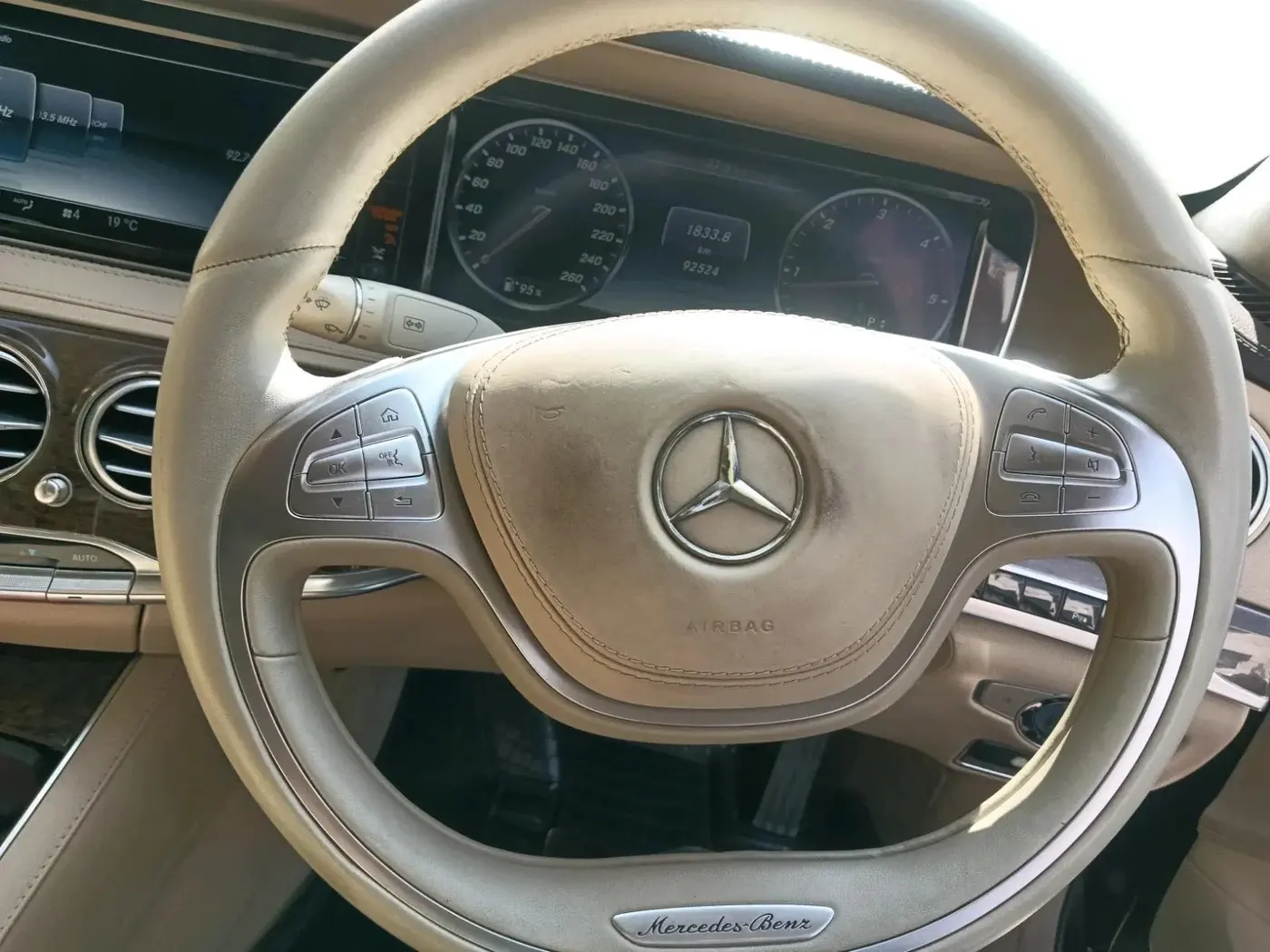 2016 Mercedes Benz S Class S350 CDI, Diesel, Automatic, 92,524 km, interior