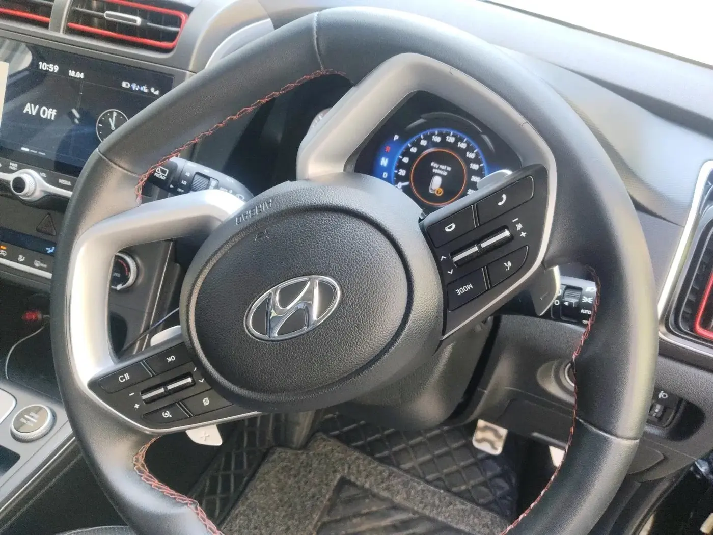 2020 Hyundai Creta SX (O) 1.4 TURBO DCT, Petrol, Automatic, 40,588 km, interior