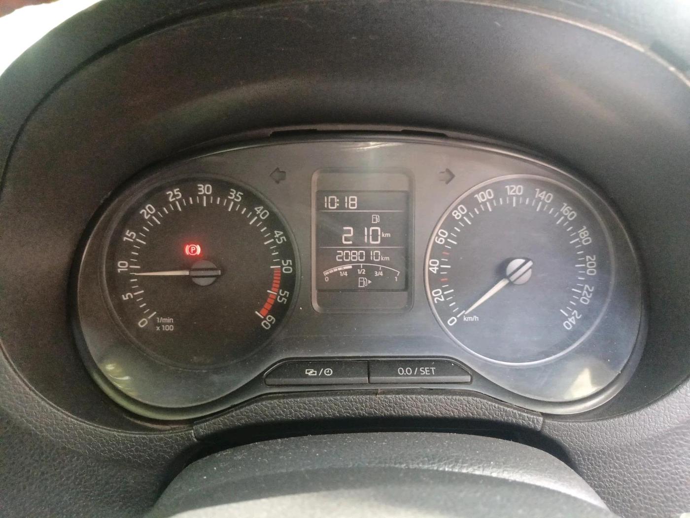 2017 Skoda Rapid STYLE 1.5 TDI, Diesel, Manual, 2,08,010 km, interior