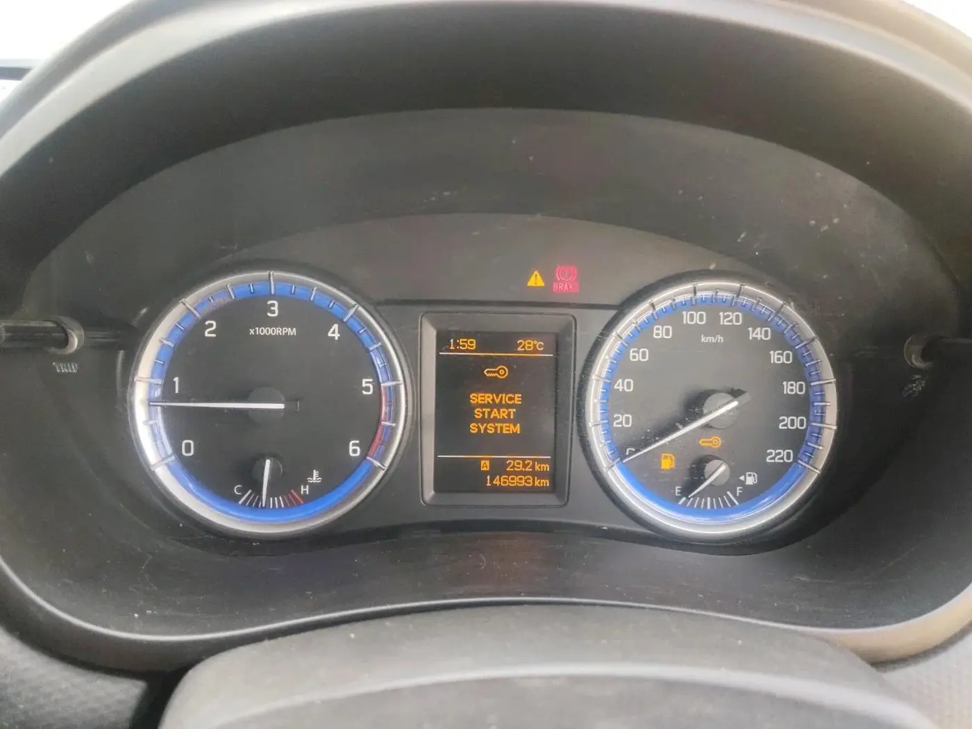2016 Maruti S Cross ZETA 1.3, Diesel, Manual, 1,46,993 km, interior