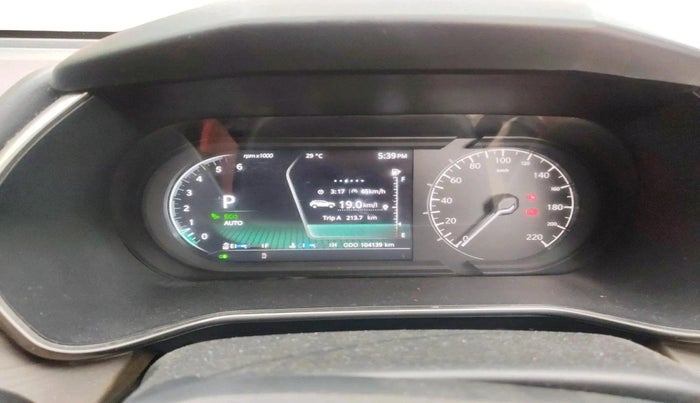 2020 Tata Harrier XZA PLUS 2.0L, Diesel, Automatic, 1,04,139 km, interior