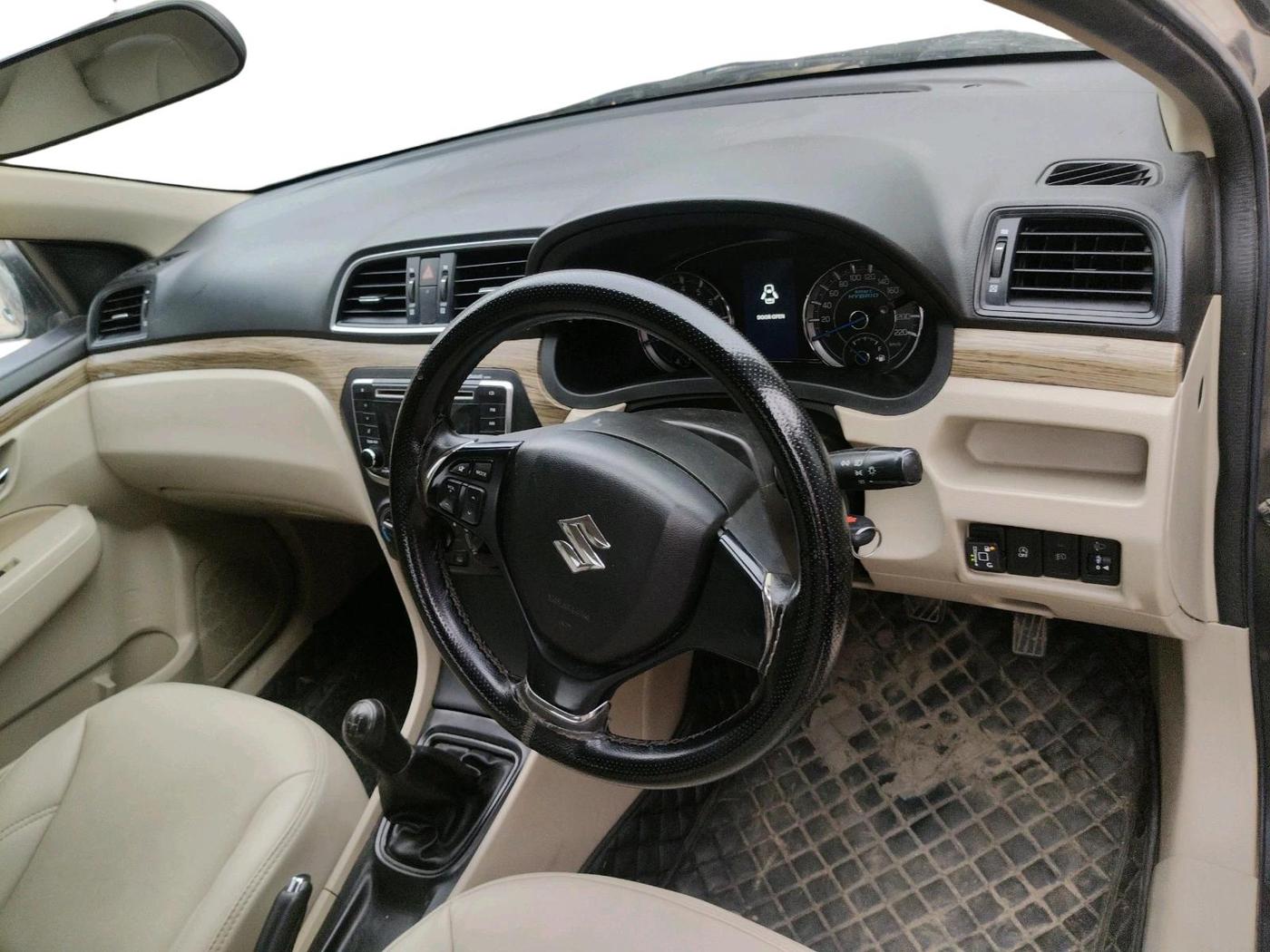 2022 Maruti Ciaz SIGMA 1.5 SHVS MT  PETROL, CNG, Manual, 52,395 km, interior