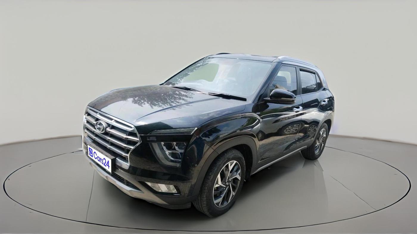 2021 Hyundai Creta SX (O) AT 1.5 DIESEL, Diesel, Automatic, 64,562 km, exterior