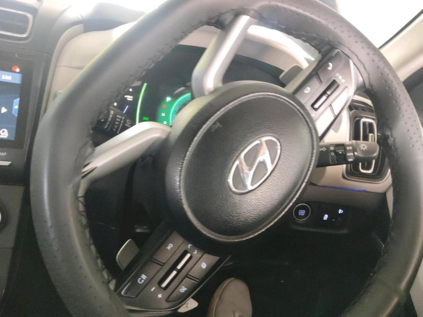 2021 Hyundai Creta SX (O) AT 1.5 DIESEL, Diesel, Automatic, 64,562 km, interior