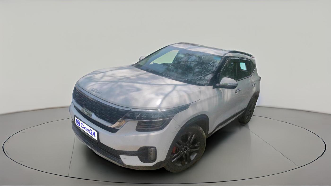 2022 KIA SELTOS HTX IVT 1.5 PETROL, Petrol, Automatic, 74,895 km, exterior