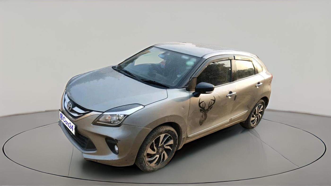 2021 Toyota Glanza G, Petrol, Manual, 1,00,695 km, exterior