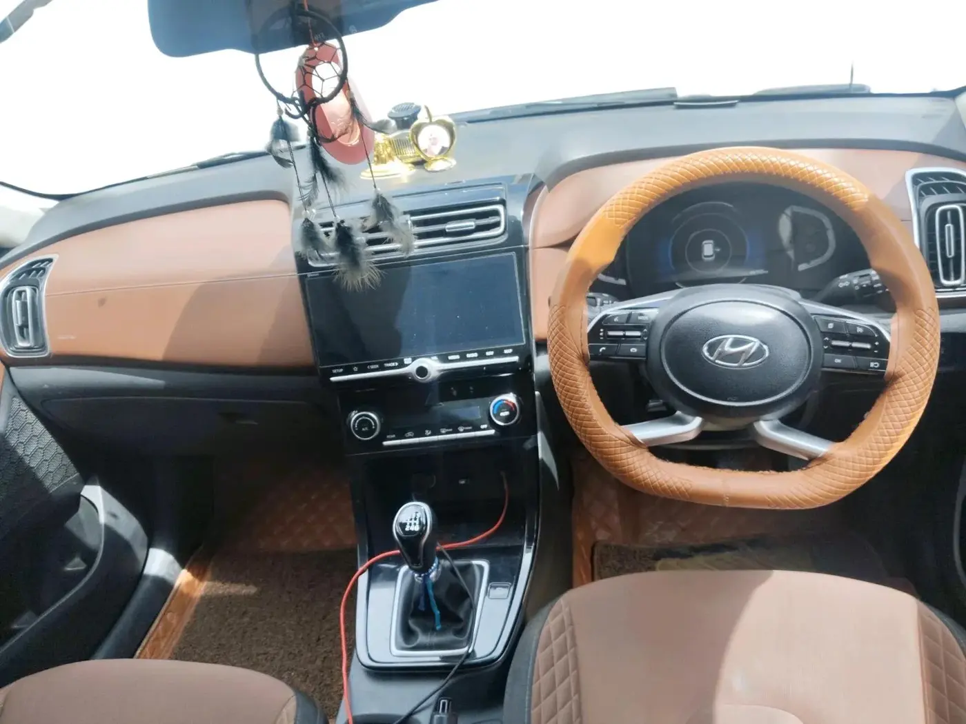 2022 Hyundai ALCAZAR PRESTIGE 1.5 MT 7STR, Diesel, Manual, 46,900 km, interior