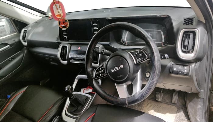 2024 KIA SONET HTK (O) 1.2 Petrol MT, Petrol, Manual, 46,755 km, interior
