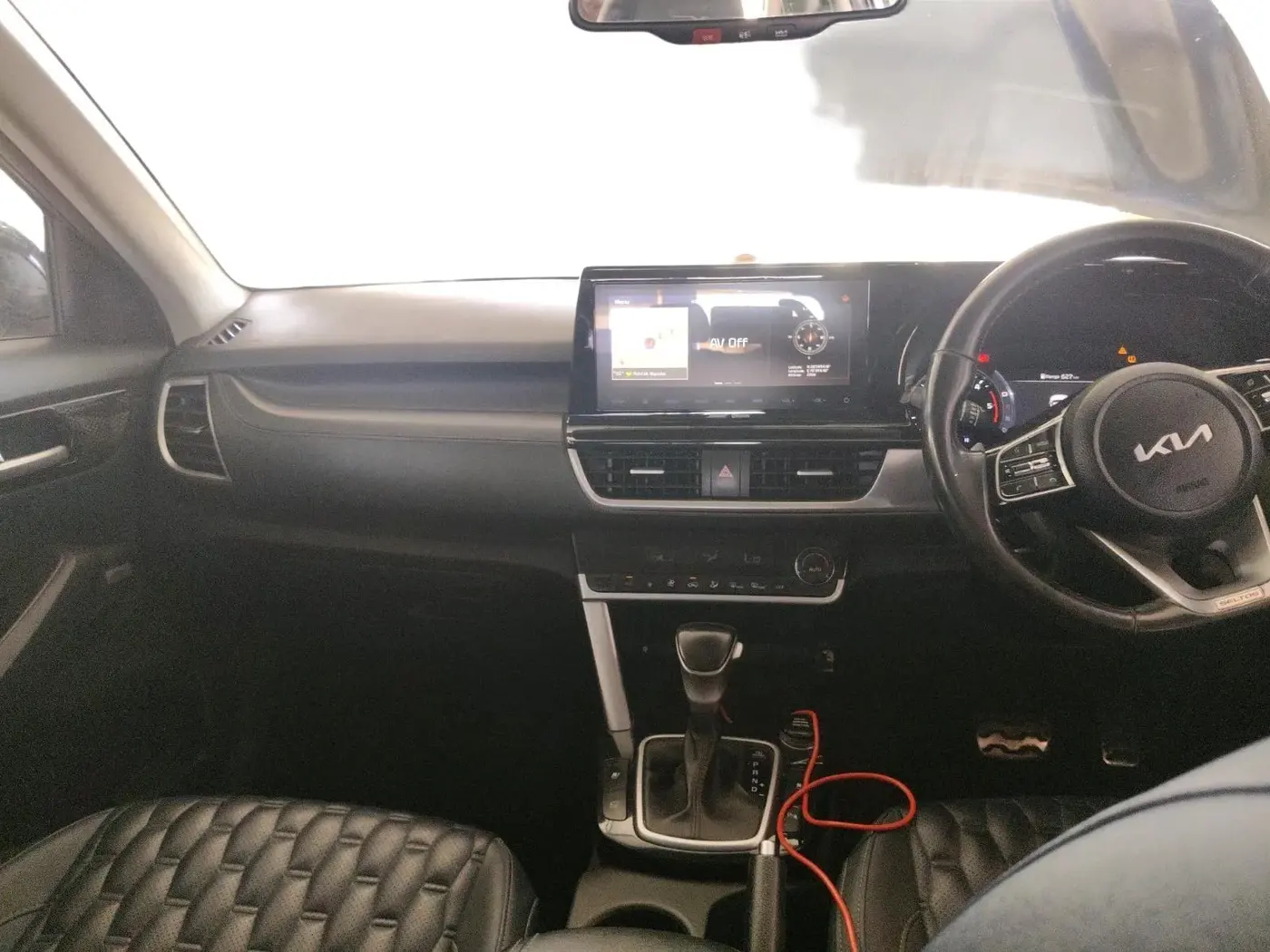2022 KIA SELTOS X LINE 1.5 DIESEL AT, Diesel, Automatic, 70,957 km, interior