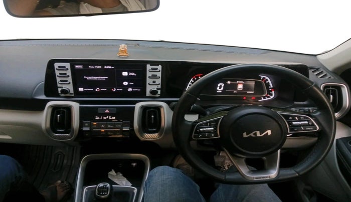 2023 KIA SONET HTX 1.0 IMT, Petrol, Manual, 15,704 km, interior
