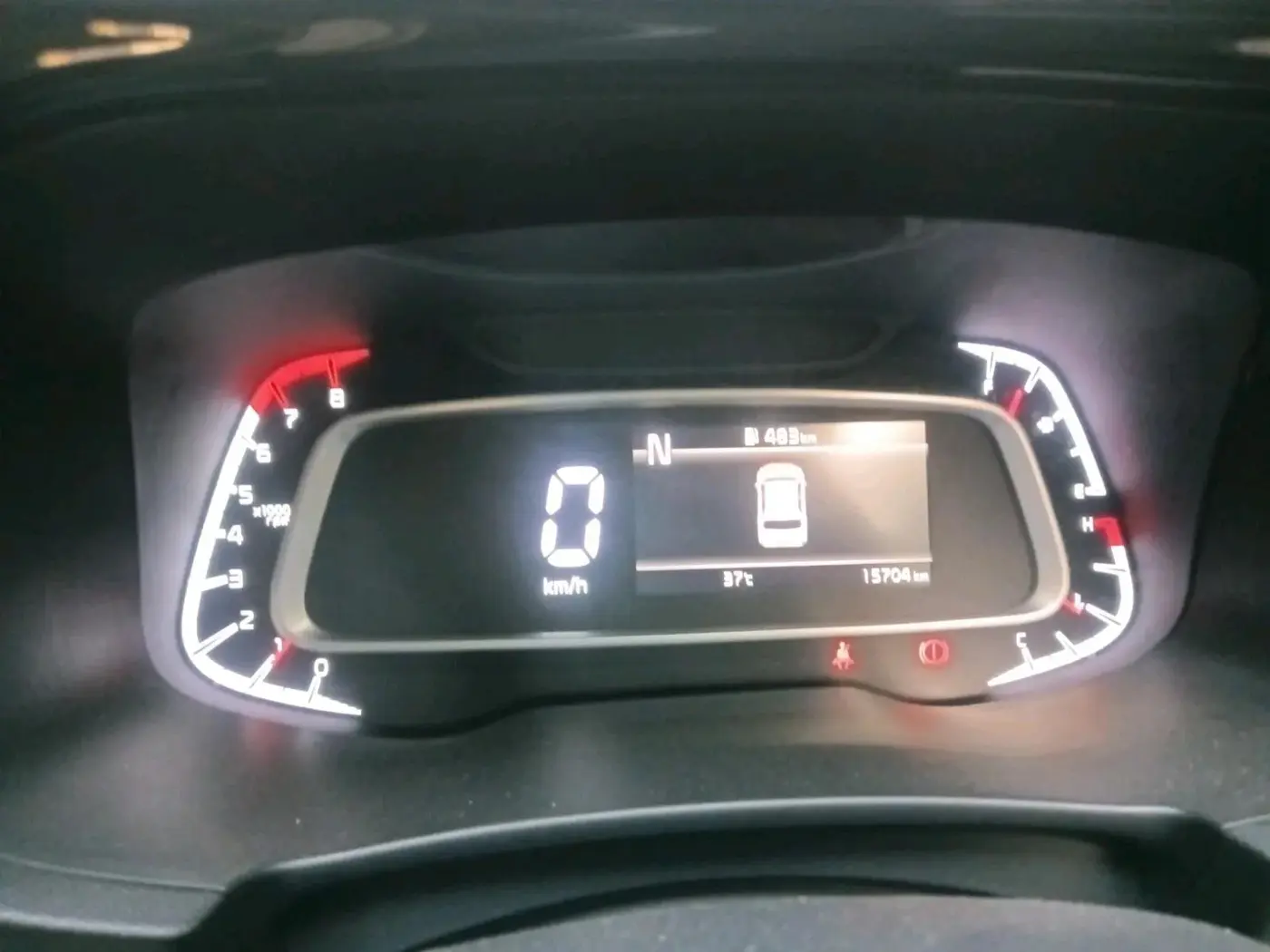 2023 KIA SONET HTX 1.0 IMT, Petrol, Manual, 15,704 km, interior