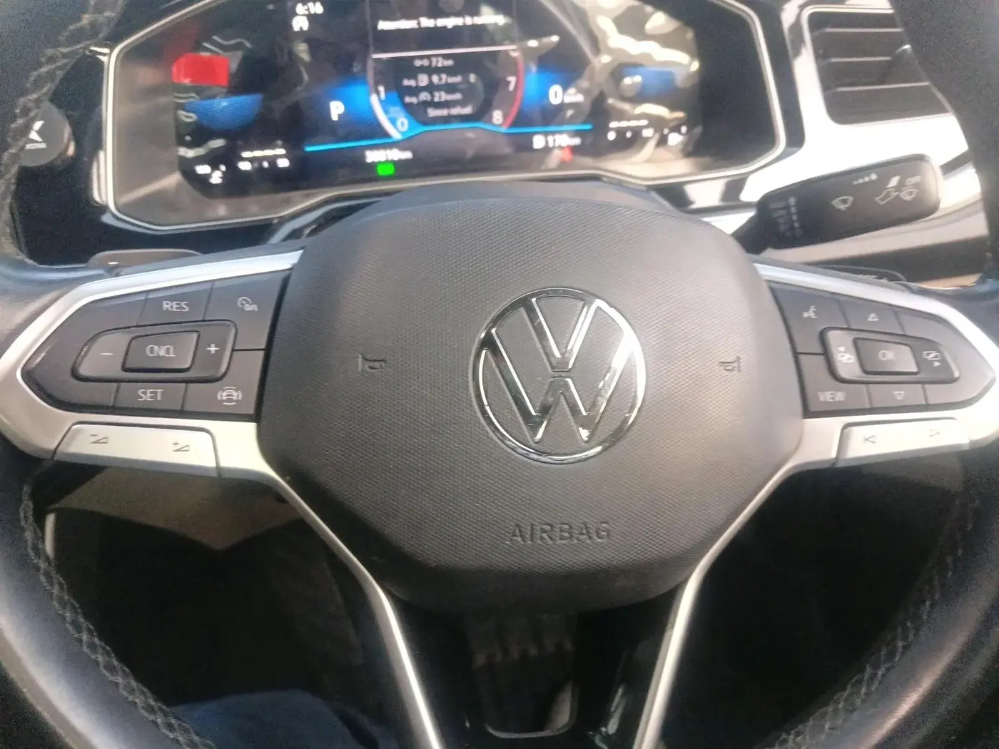 2023 Volkswagen VIRTUS TOPLINE TSI 1.0 AT, Petrol, Automatic, 32,540 km, interior