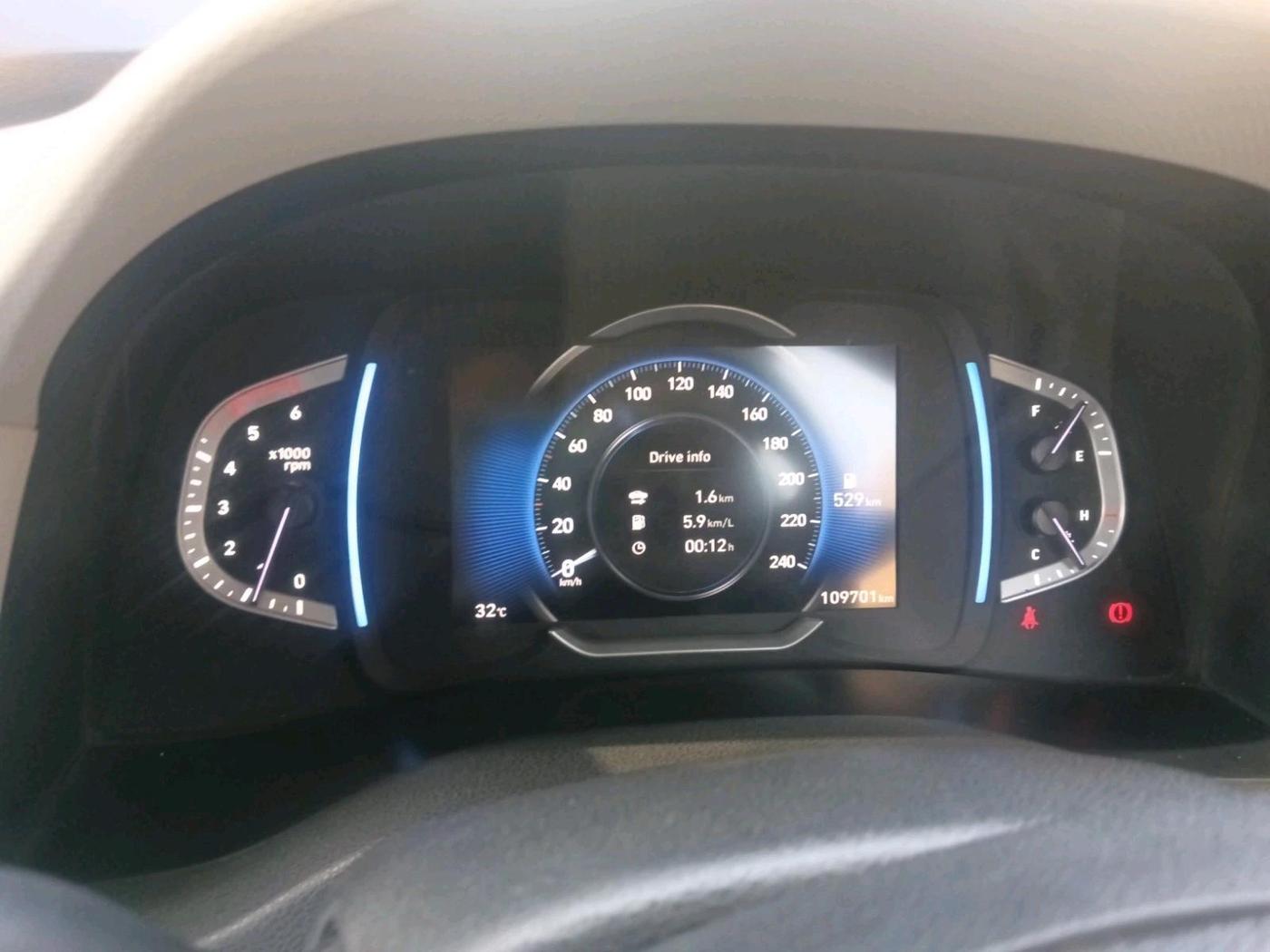 2021 Hyundai Creta SX (O) 1.5 DIESEL, Diesel, Manual, 1,09,701 km, interior