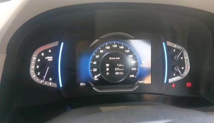 2021 Hyundai Creta SX (O) 1.5 DIESEL, Diesel, Manual, 1,09,701 km, interior