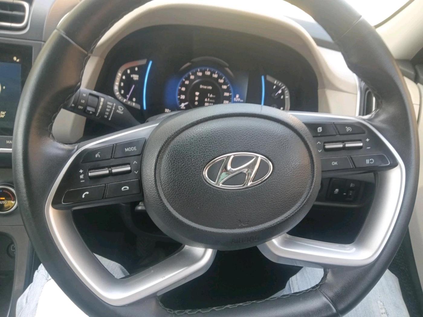 2021 Hyundai Creta SX (O) 1.5 DIESEL, Diesel, Manual, 1,09,701 km, interior
