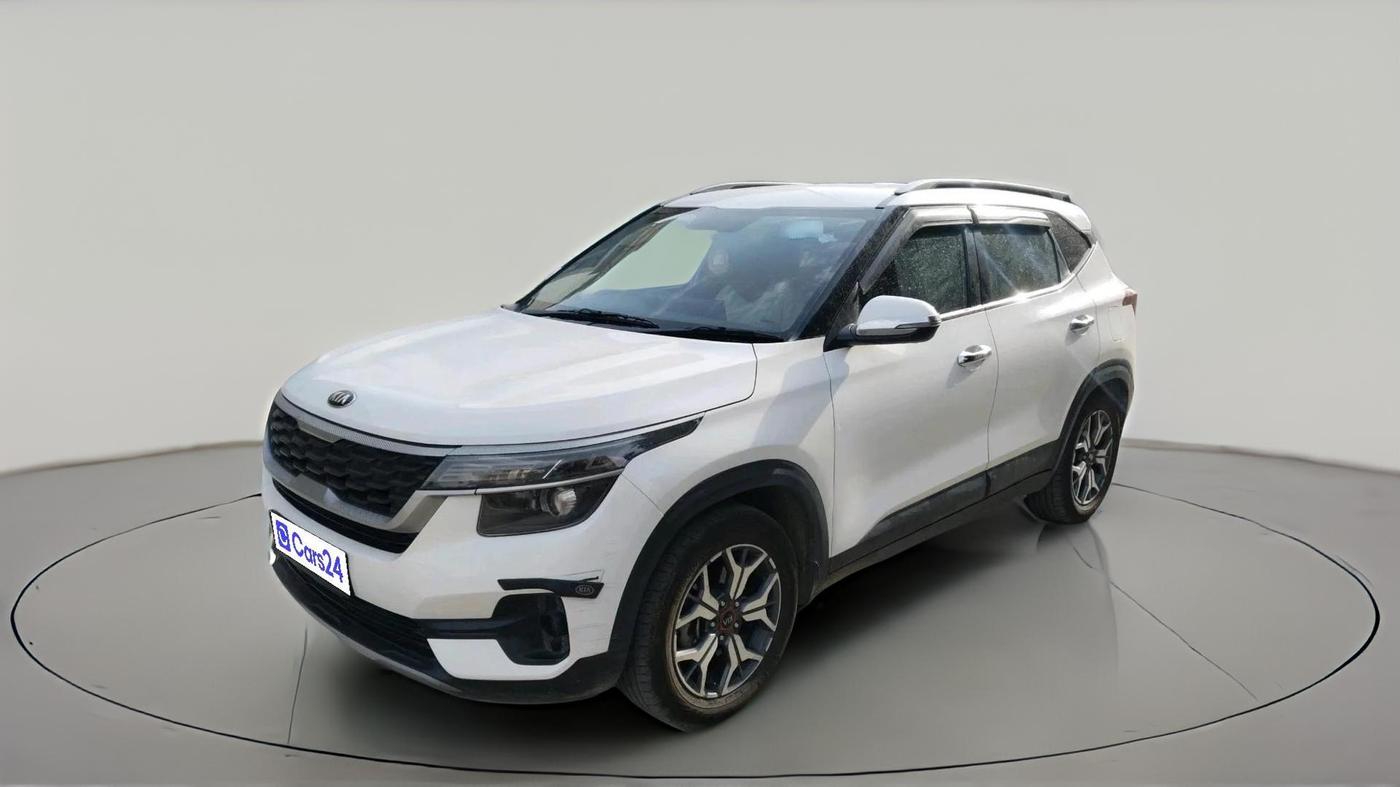 2021 KIA SELTOS HTK PLUS AT 1.5 DIESEL, Diesel, Automatic, 1,56,446 km, exterior