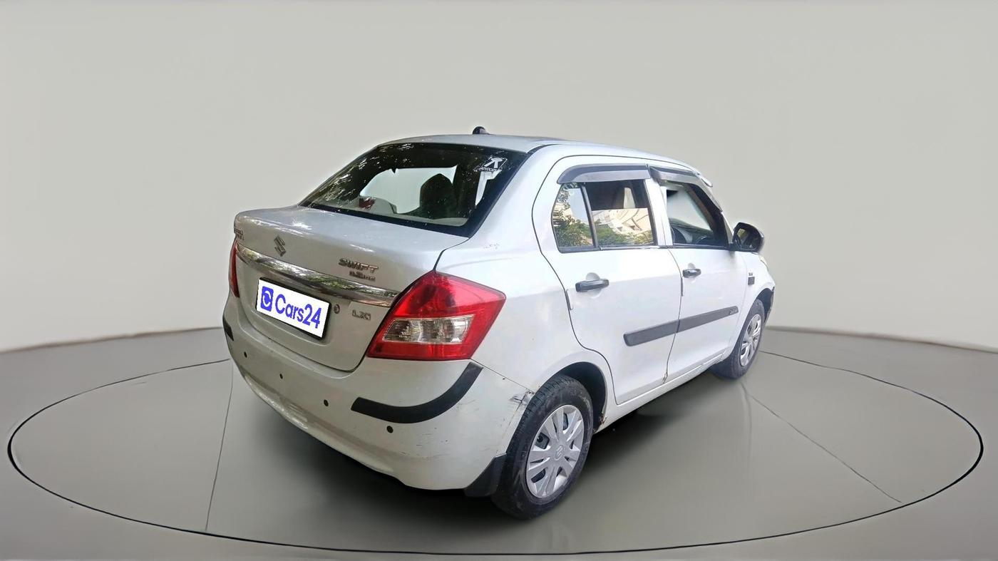 2012 Maruti Swift Dzire LXI, Petrol, Manual, 1,09,111 km, exterior