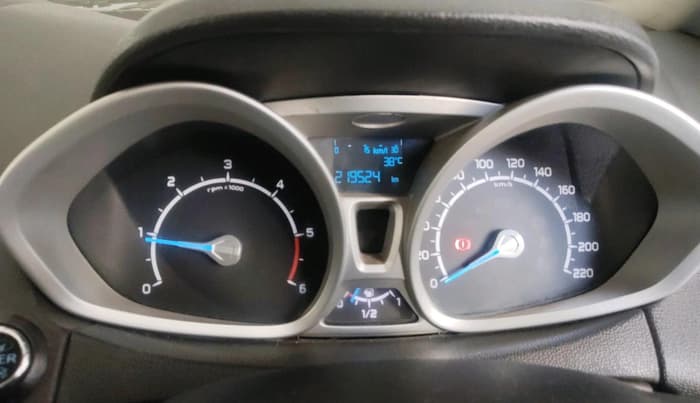 2014 Ford Ecosport TITANIUM 1.5L DIESEL, Diesel, Manual, 2,19,524 km, interior