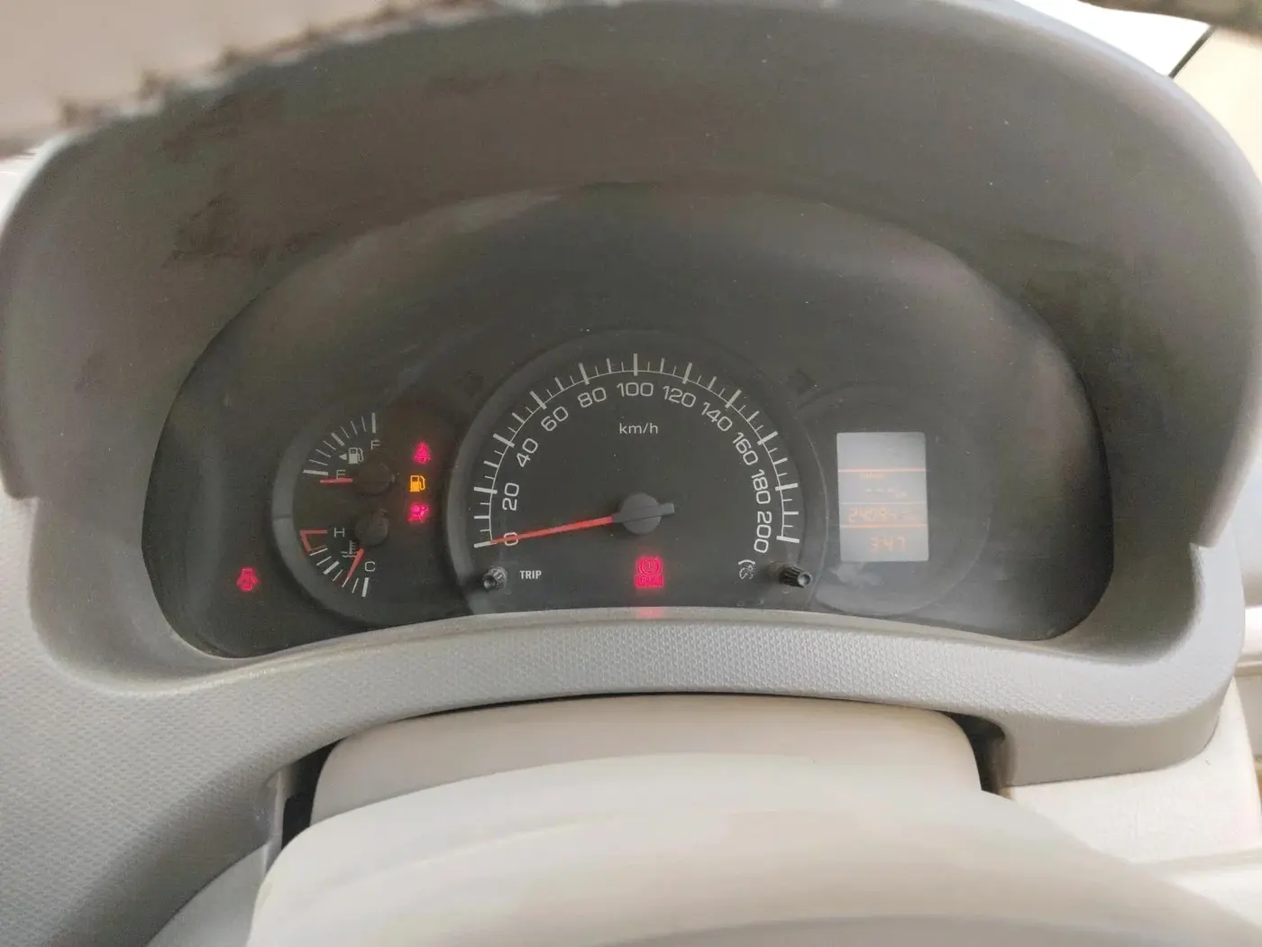 2017 Maruti Ertiga LXI, CNG, Manual, 2,40,941 km, interior
