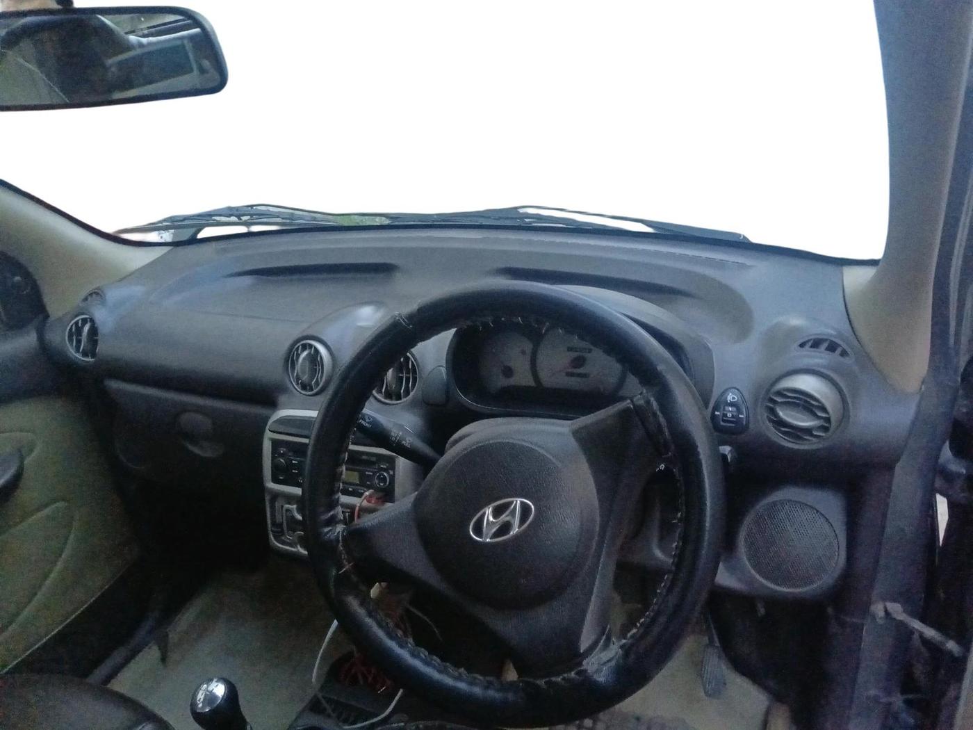 2011 Hyundai Santro Xing GLS, CNG, Manual, 1,26,083 km, interior