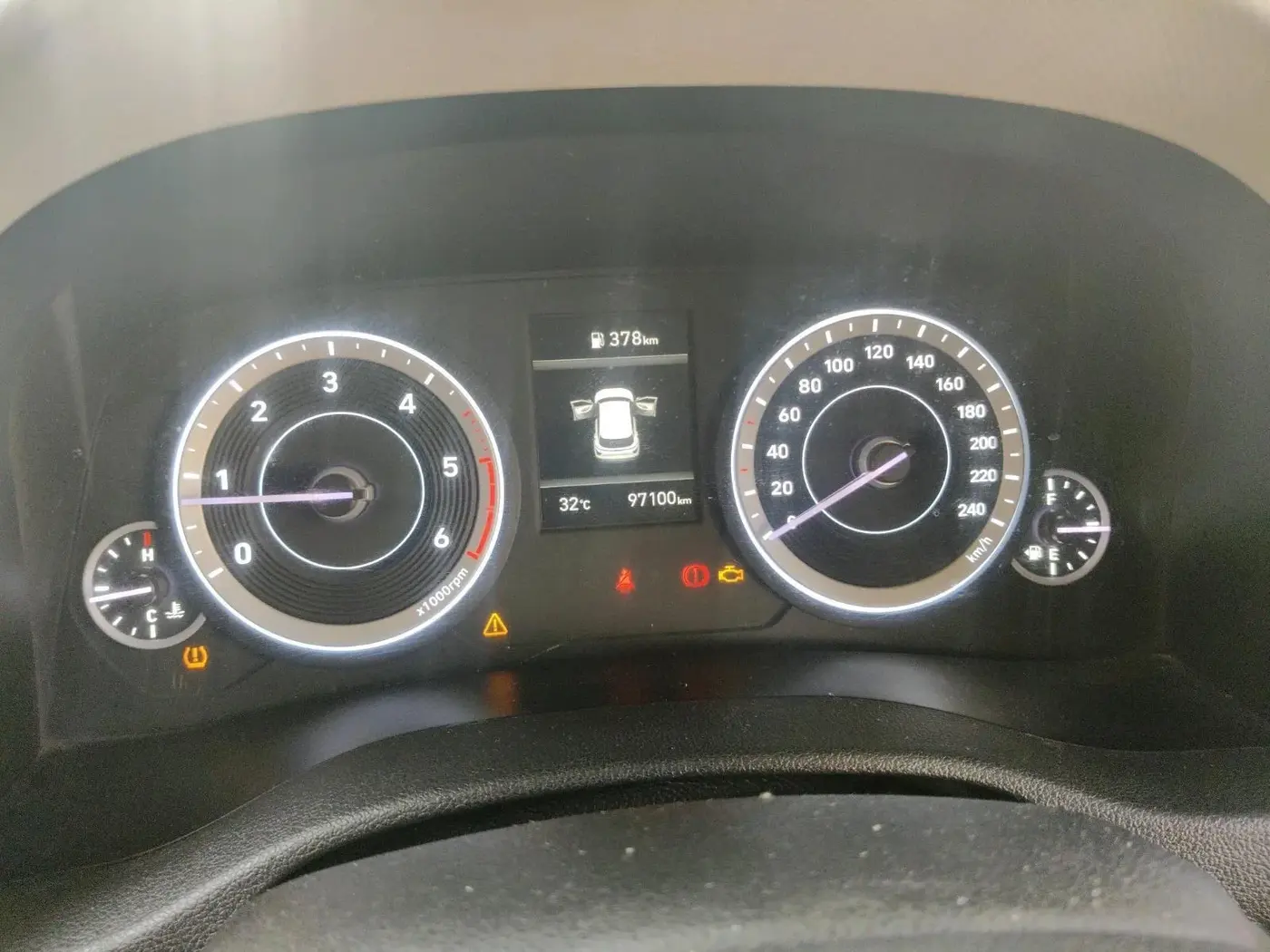2021 Hyundai Creta SX 1.5 DIESEL, Diesel, Manual, 99,500 km, interior