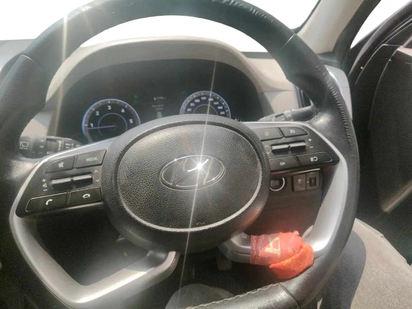 2021 Hyundai Creta SX EXECUTIVE 1.5 DIESEL, Diesel, Manual, 77,071 km, interior