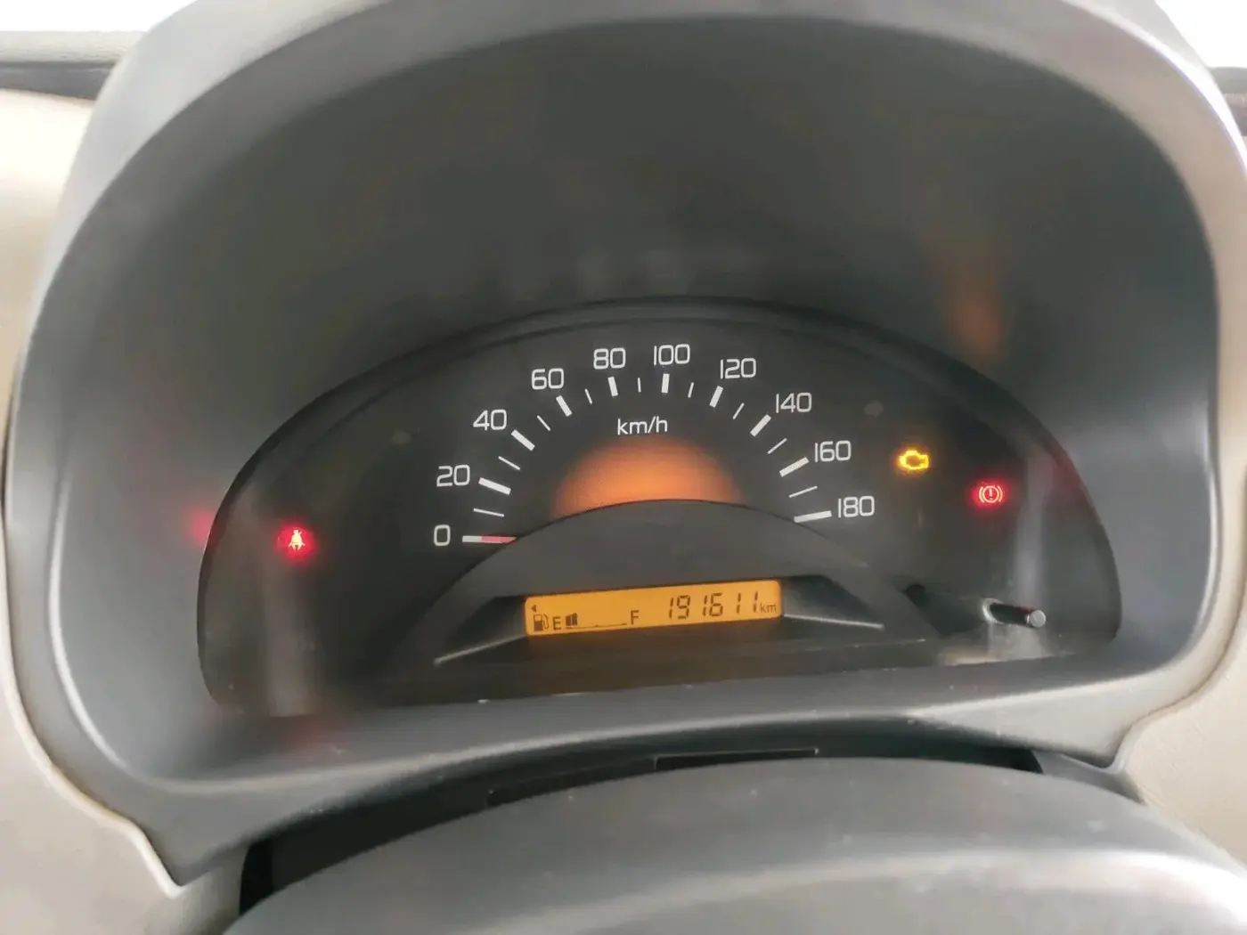 2012 Maruti Wagon R 1.0 LXI, CNG, Manual, 1,91,617 km, interior