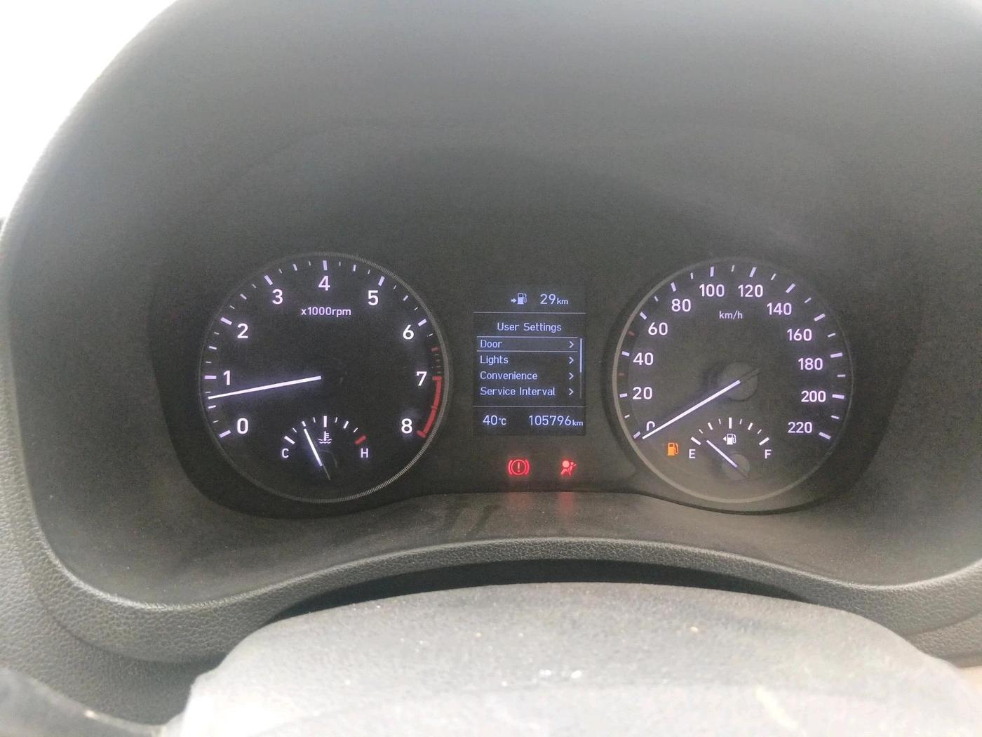 2018 Hyundai Verna 1.6 VTVT SX O, Petrol, Manual, 1,05,796 km, interior