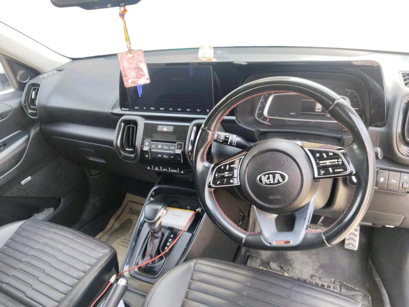 2021 KIA SONET GTX PLUS 1.5 AT, Diesel, Automatic, 1,10,466 km, interior