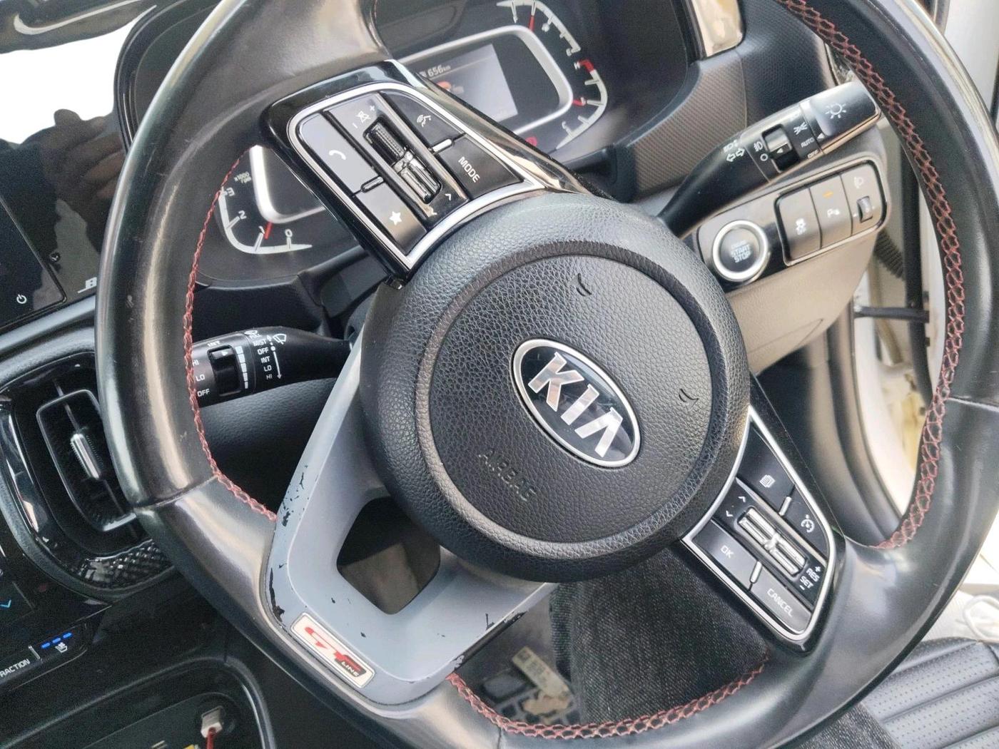 2021 KIA SONET GTX PLUS 1.5 AT, Diesel, Automatic, 1,10,466 km, interior