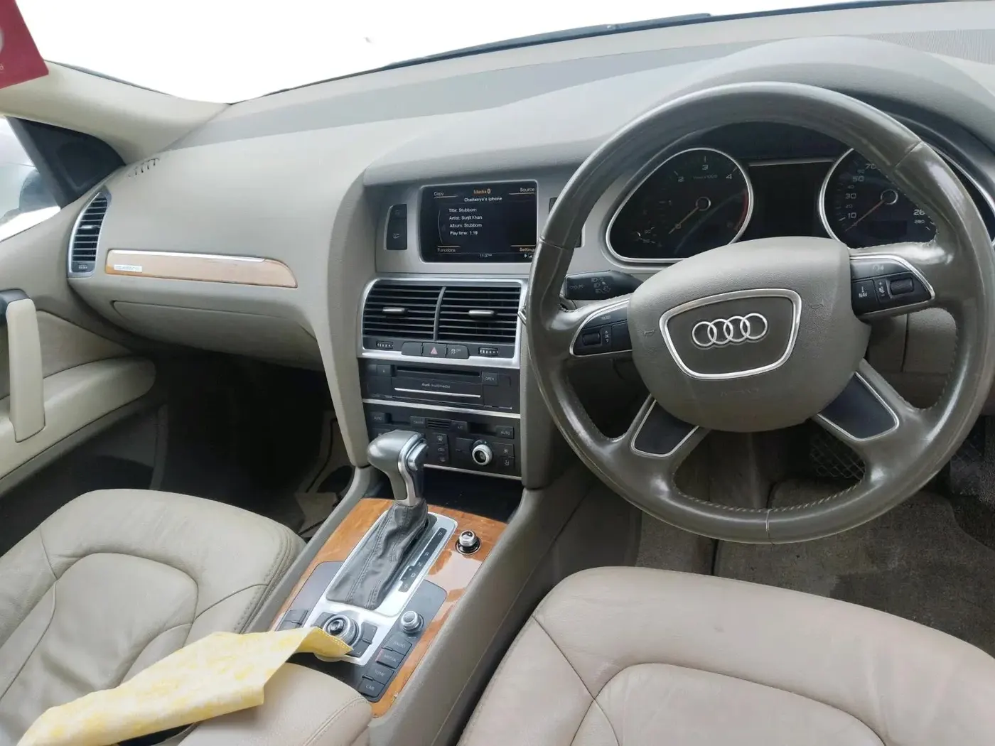 2015 Audi Q7 35 TDI S LINE QUATTRO, Diesel, Automatic, 18,180 km, interior
