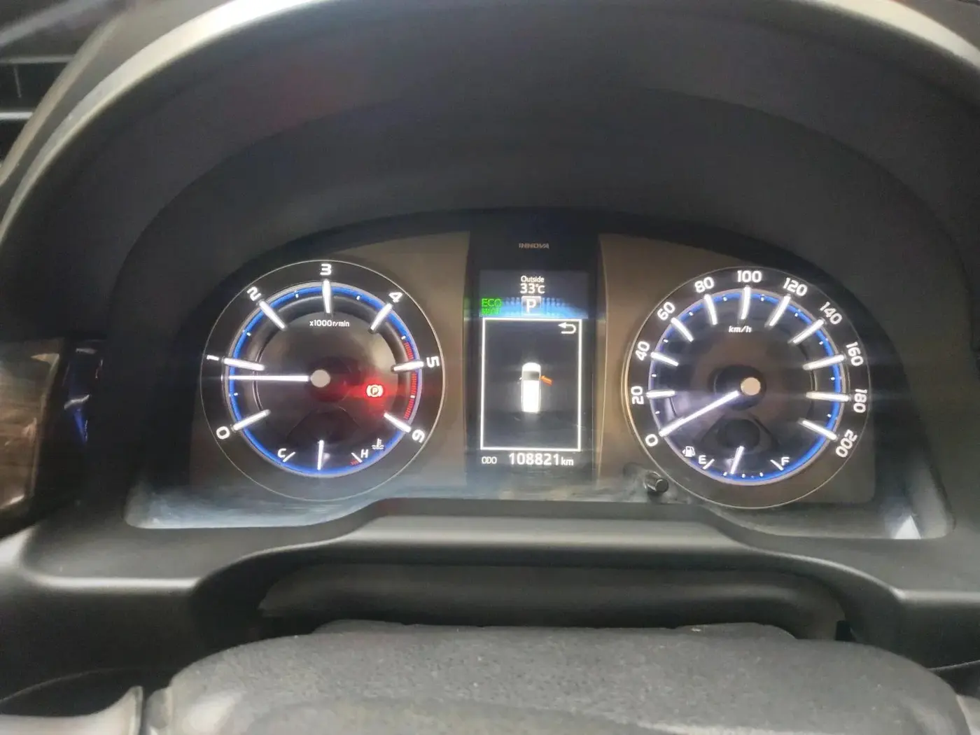 2018 Toyota Innova Crysta 2.8 ZX AT 7 STR, Diesel, Automatic, 1,08,821 km, interior