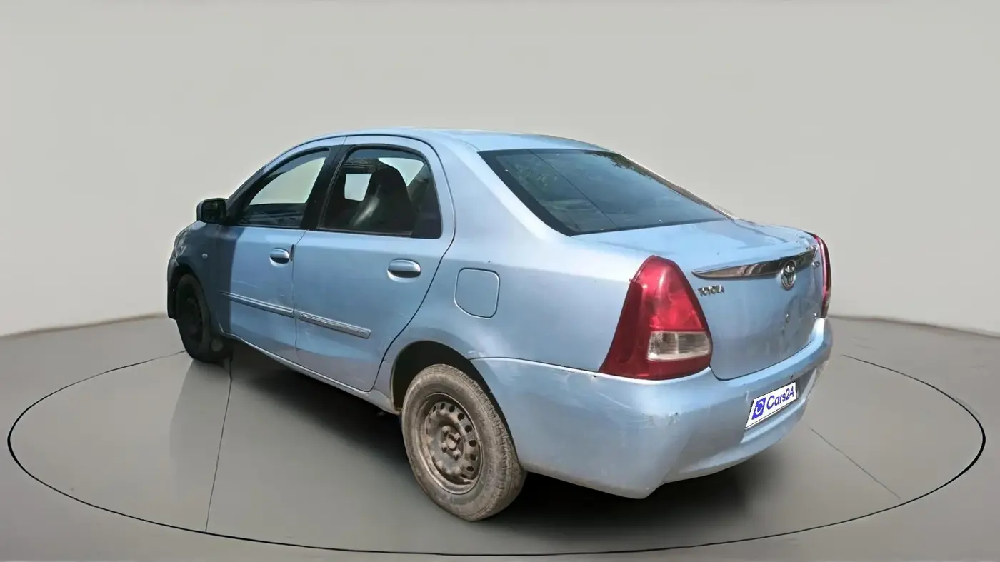 2011 Toyota Etios G, Petrol, Manual, 85,221 km, exterior
