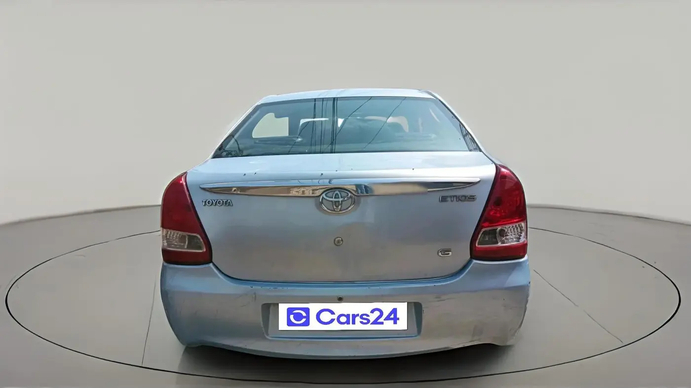 2011 Toyota Etios G, Petrol, Manual, 85,221 km, exterior