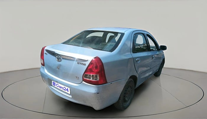 2011 Toyota Etios G, Petrol, Manual, 85,221 km, exterior