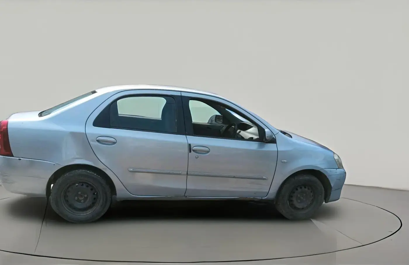 2011 Toyota Etios G, Petrol, Manual, 85,221 km, exterior